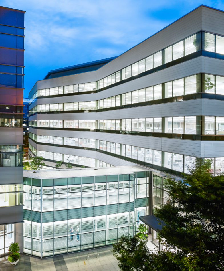 Exterior facade of 300 Binney Street.