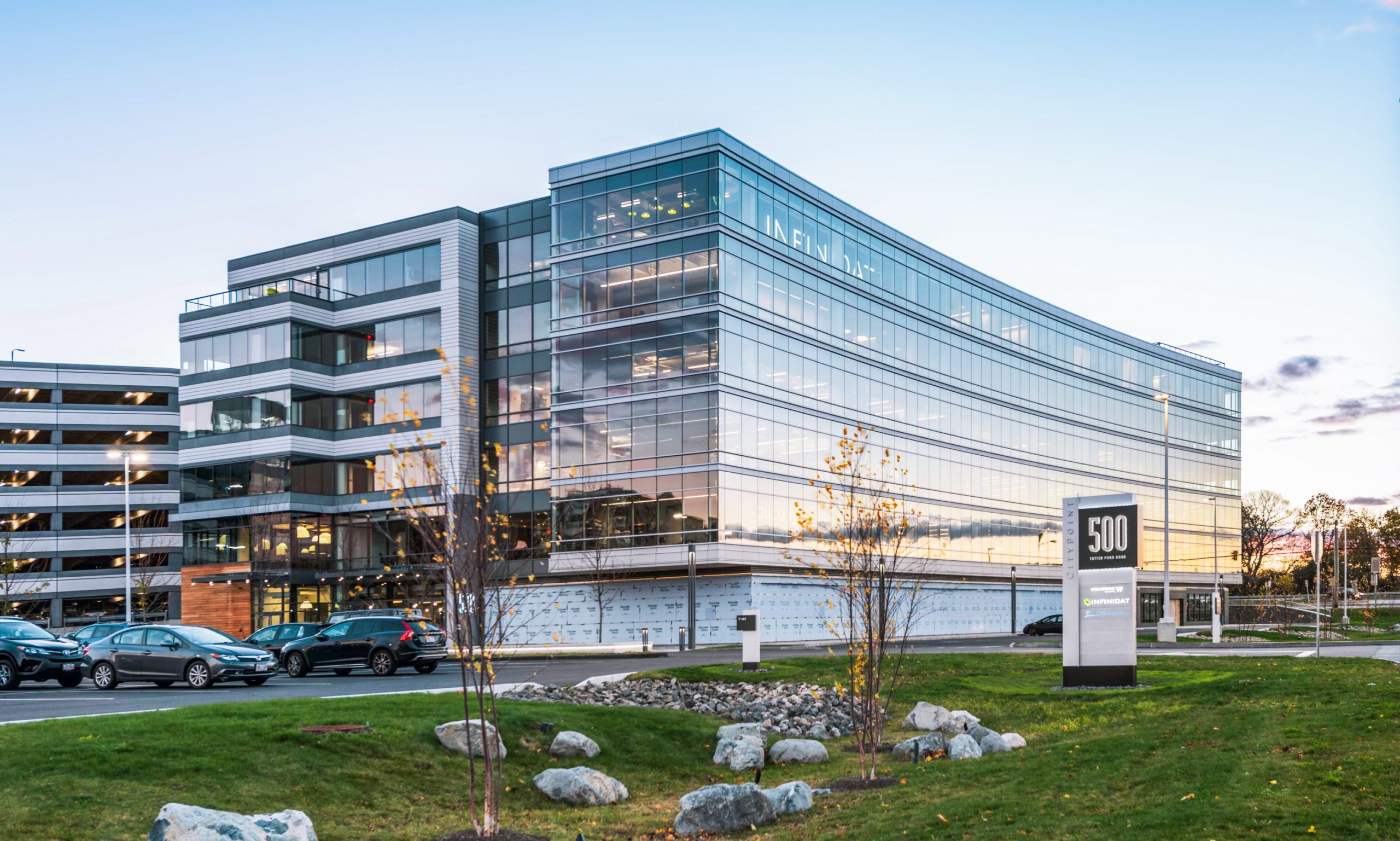 Exterior of a building at City Point.