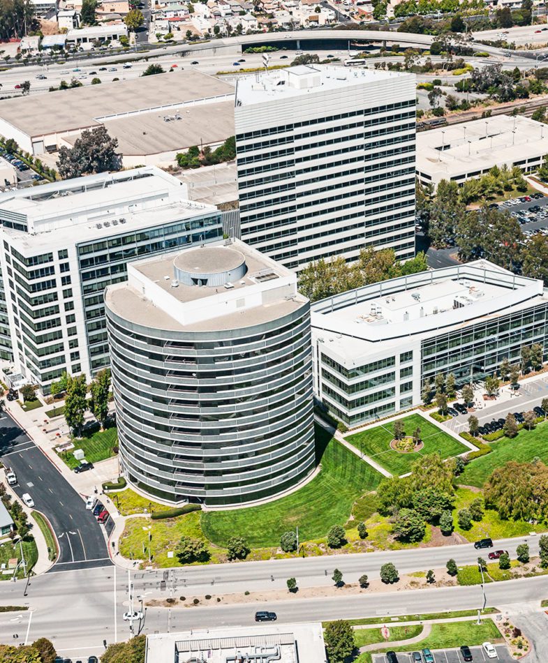 Bird's Eye view of Gateway Commons