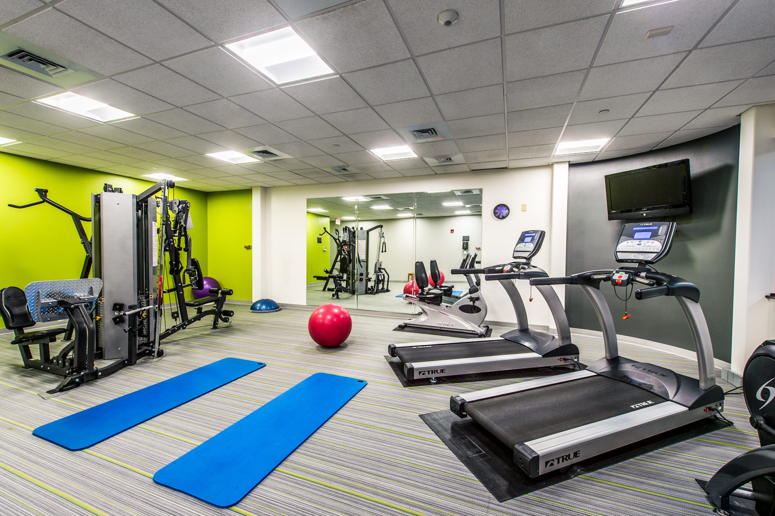 Shared Fitness Center at Lexington Office Park