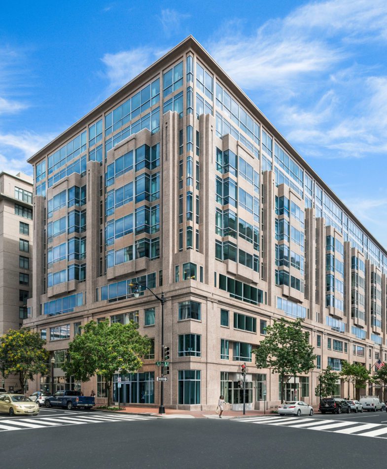 Street level exterior of Market Square North