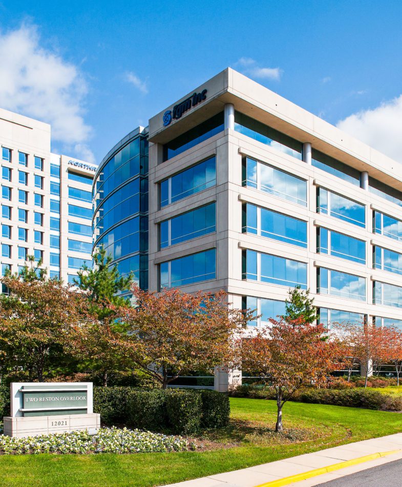 Exterior facade of Reston Overlook