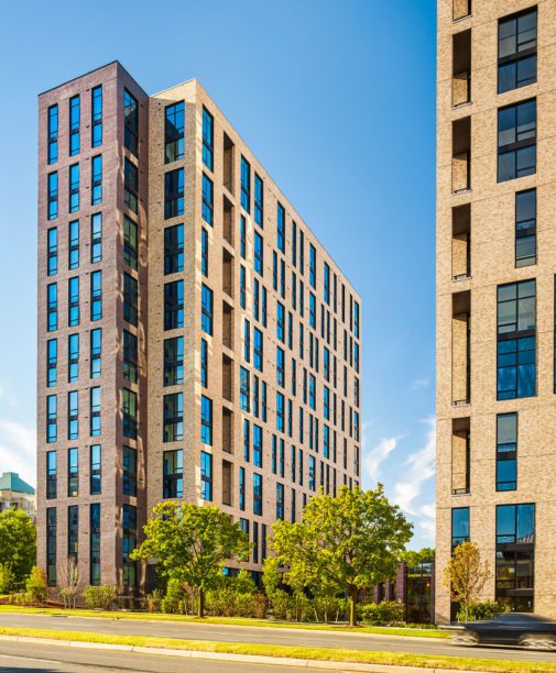 Exterior facade of Signature at Reston