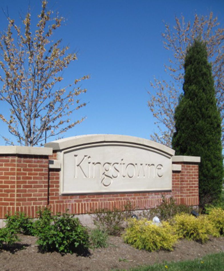 Kingstowne Town Center sign